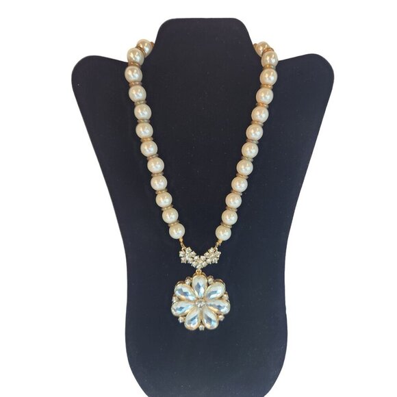 Faux Pearl Necklace Lot  - Classic & Unique Designs Multi-Strand & Single-Strand - Picture 14 of 16